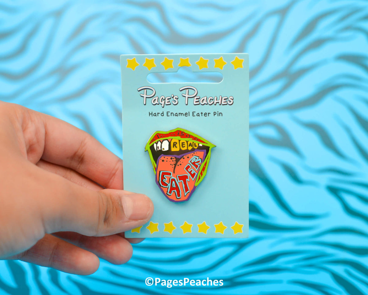 Hard Enamel Real Eater Pin (Case Pack x4)