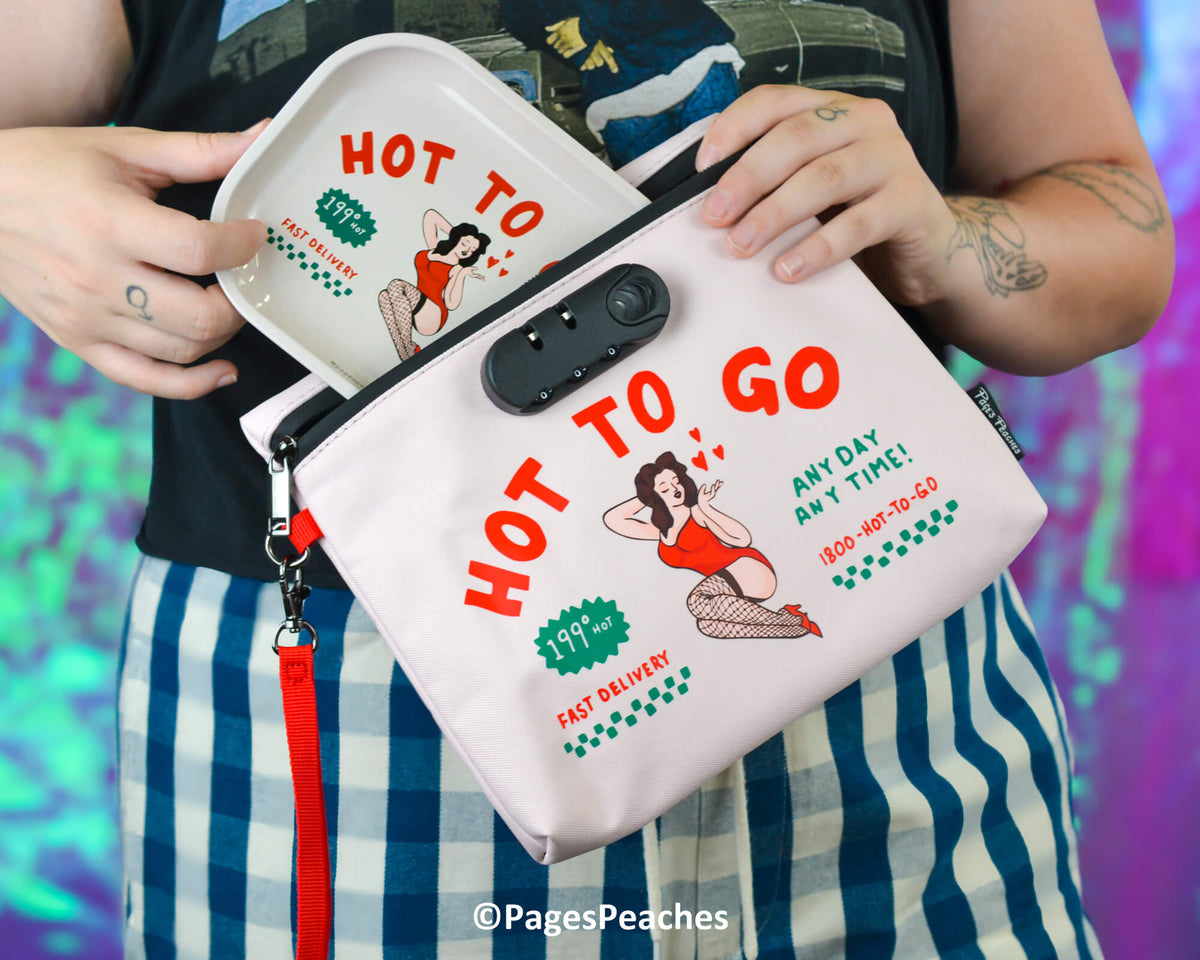 Hot To Go Smell Proof Pouch (Case Pack x3)