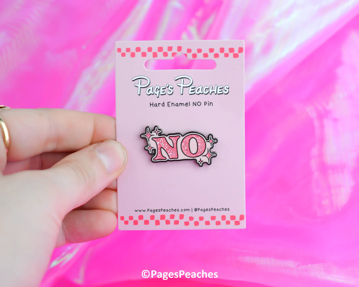 No Enamel Pin (Case Pack x4)