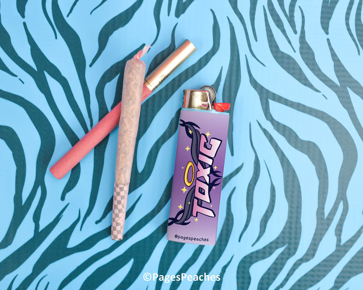 Toxic Lighter Wrap (Case Pack x6)