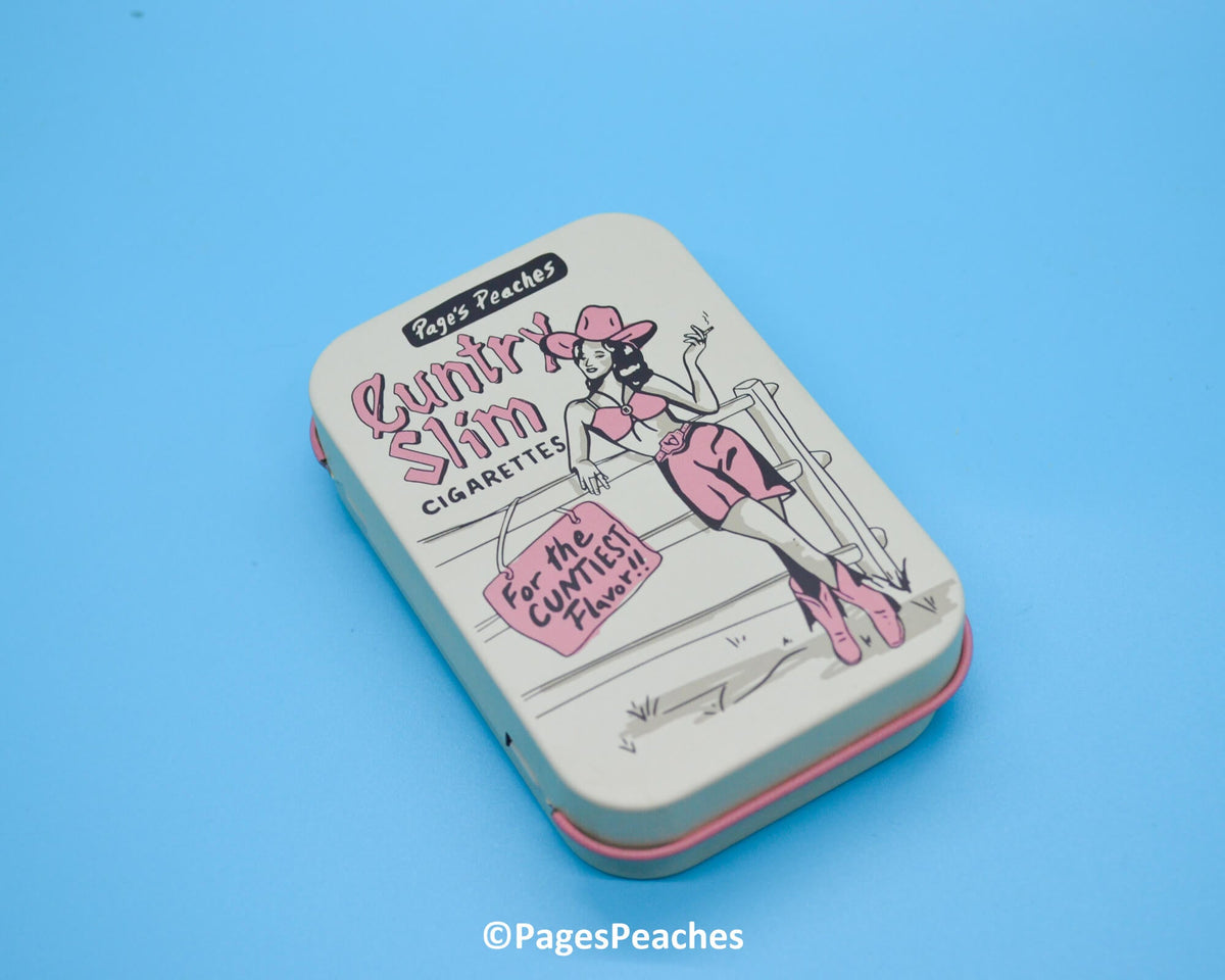 Cuntry Slim Stash Tin (Case Pack x4)