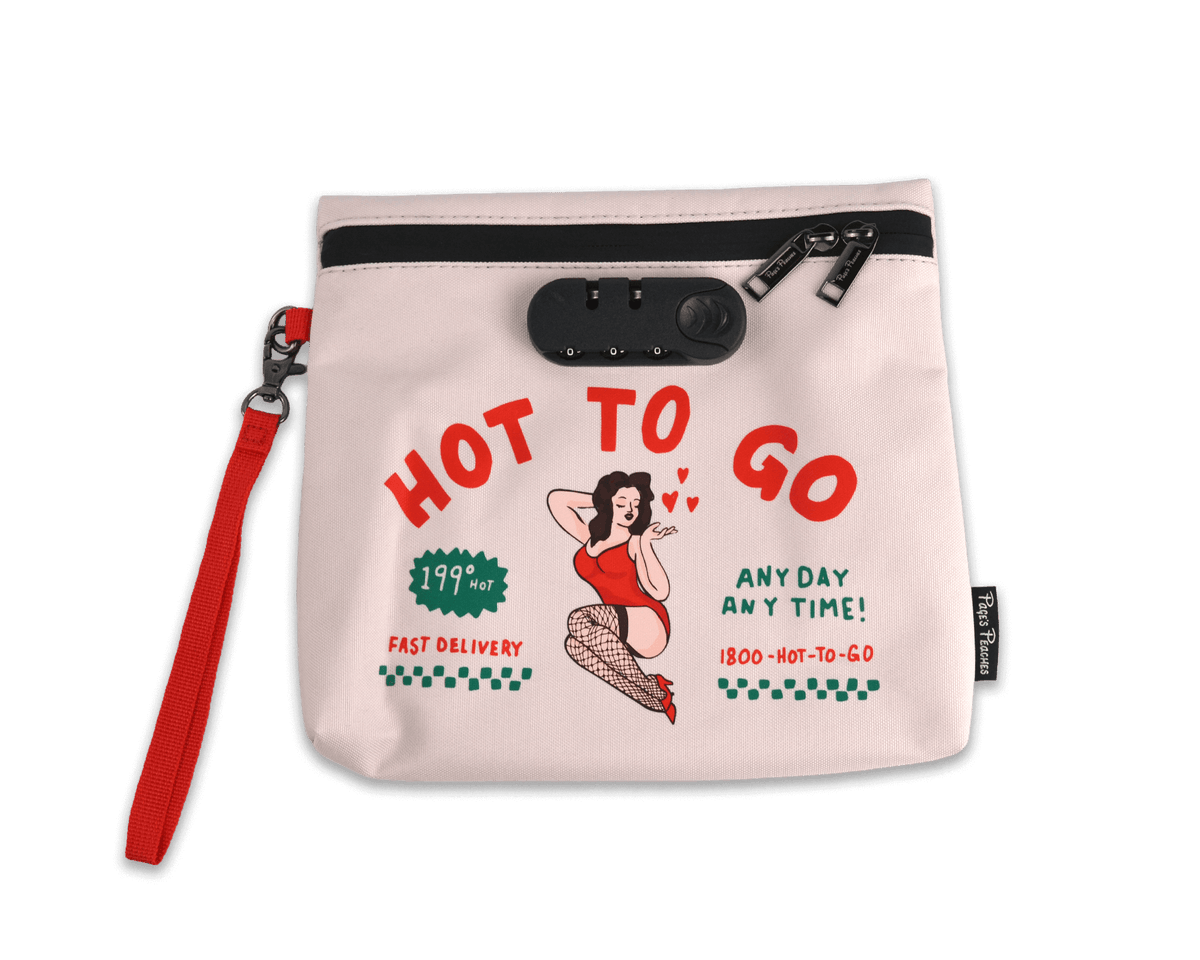 Hot To Go Smell Proof Pouch (Case Pack x3)