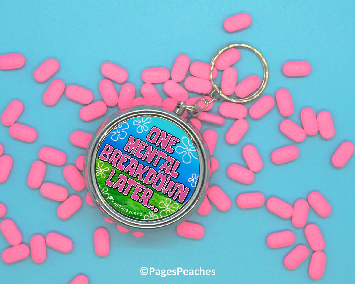 Mental Breakdown Pill Case (Case Pack x4)
