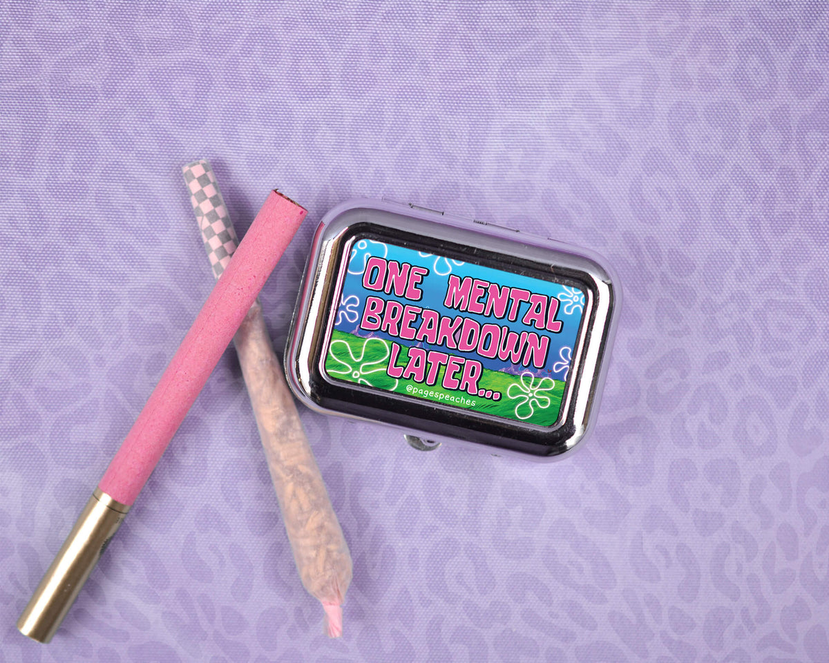 Mental Breakdown Portable Ashtray (Case Pack x4)