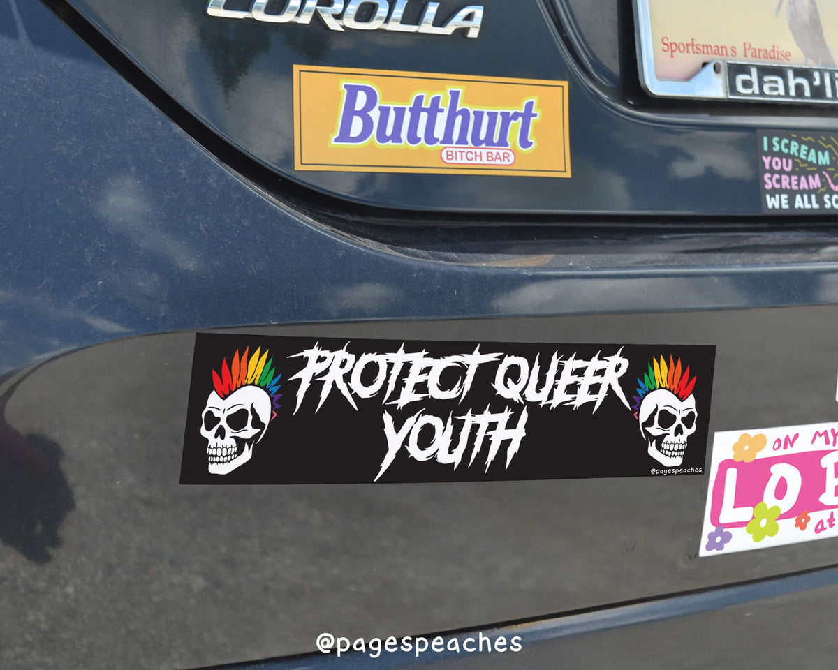 Protect Queer Youth Bumper Sticker (Case Pack x4)