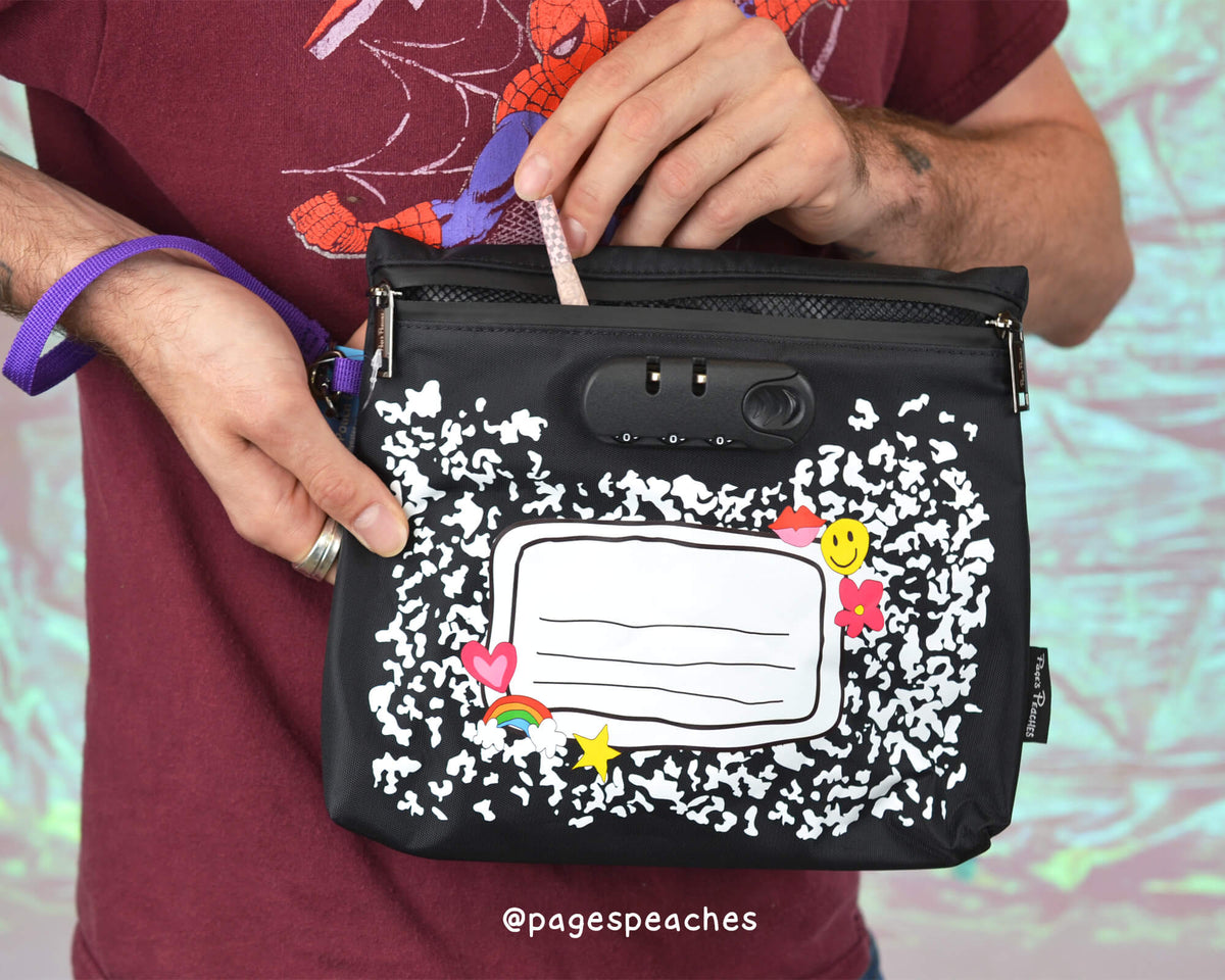 Composition Lockable Pouch (Case Pack x3)
