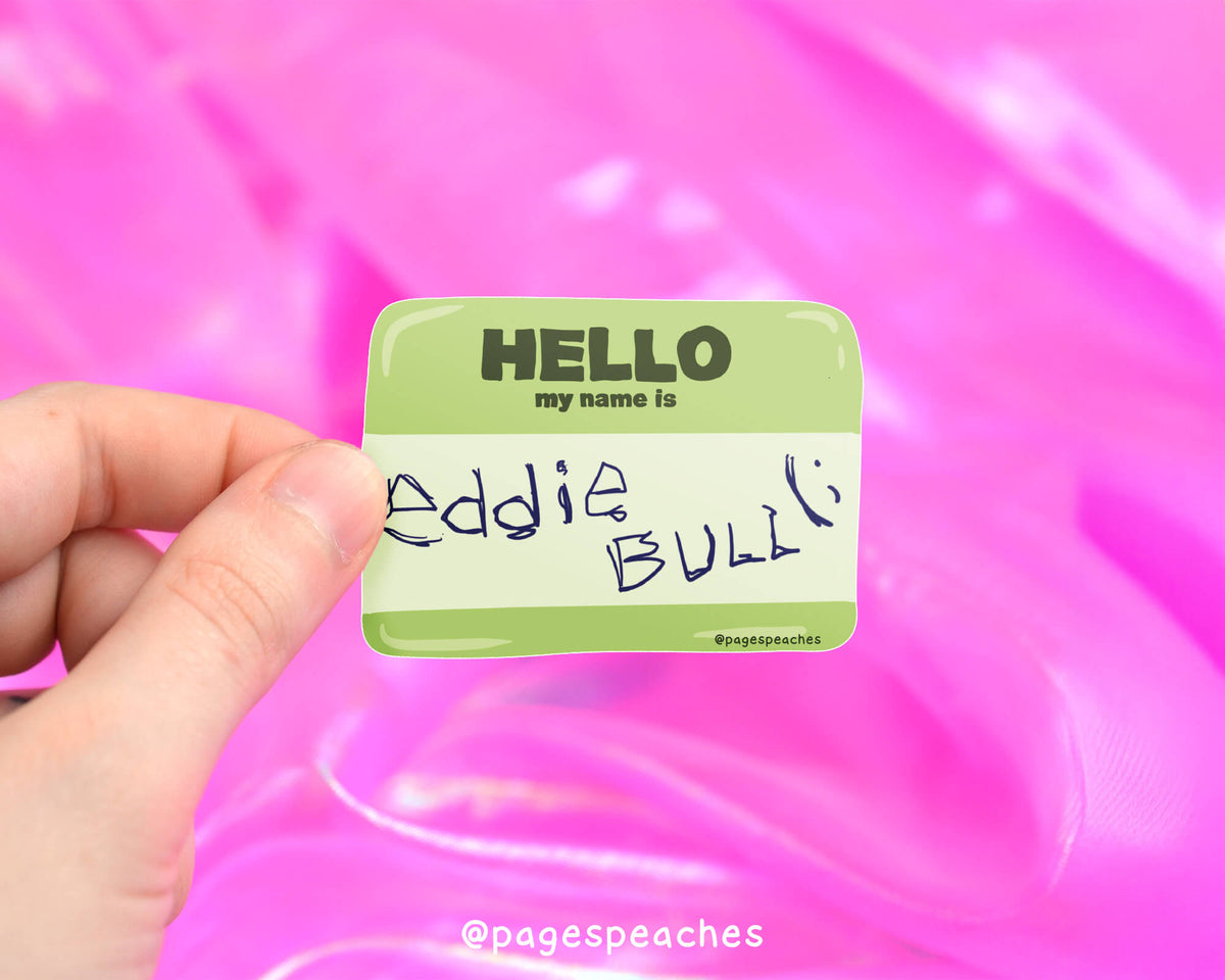 Eddie Sticker (Case Pack x6)