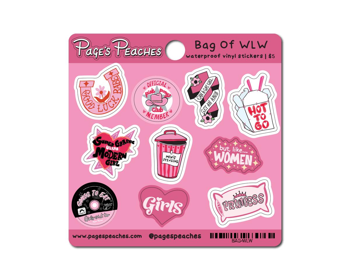 Women Loving Women Sticker Sheet