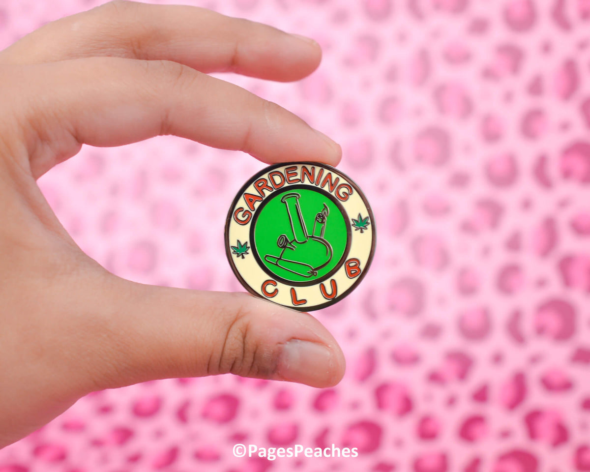 Hard Enamel Gardening Club Pin (Case Pack x4)