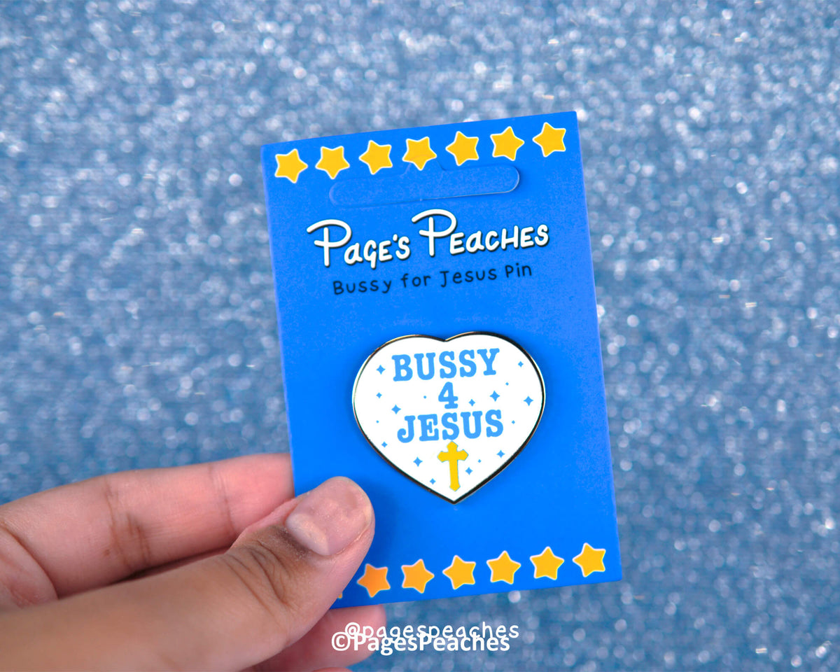 Bussy For Jesus Pin (Case Pack x4)