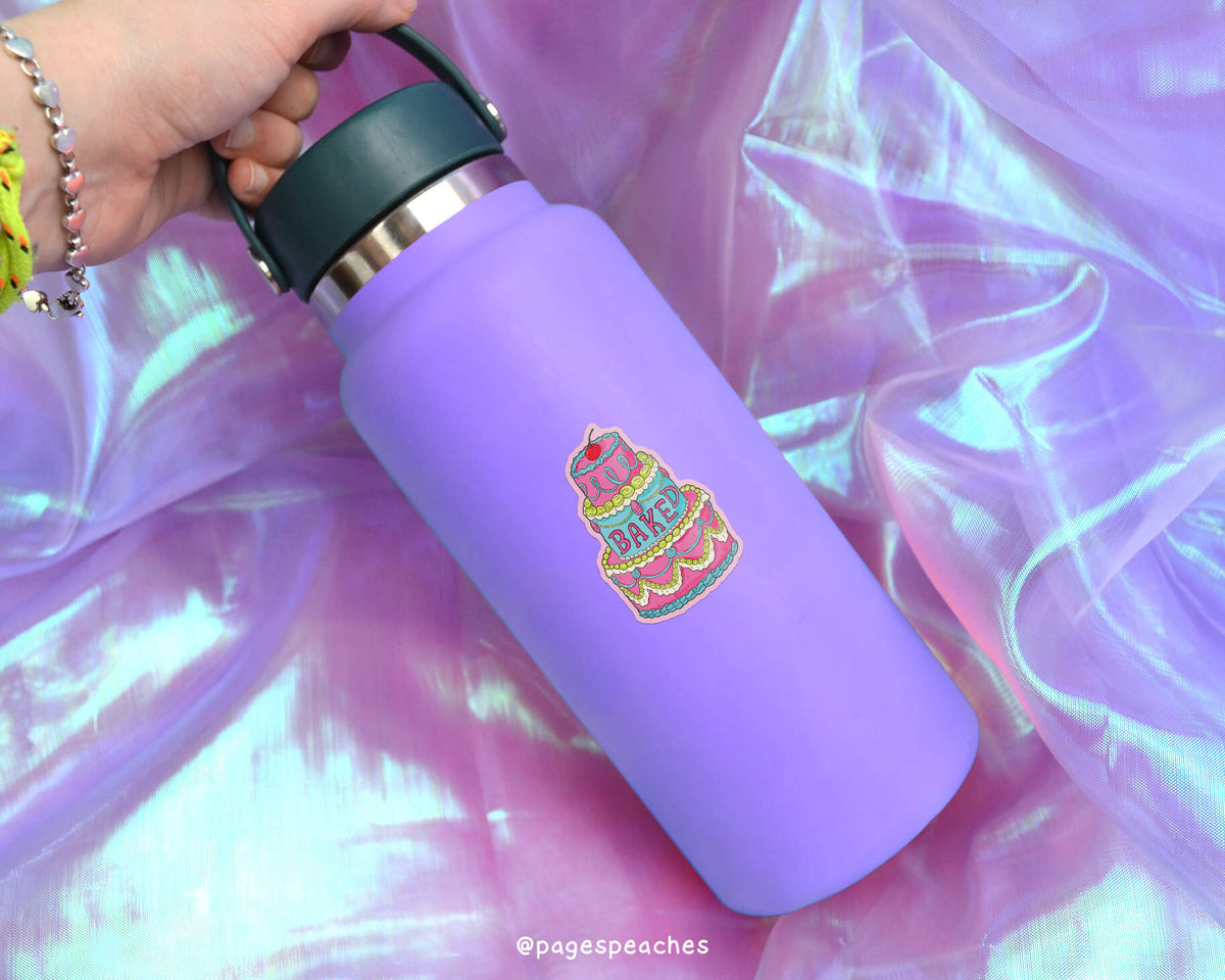 Baked Cake Sticker (Case Pack x6)