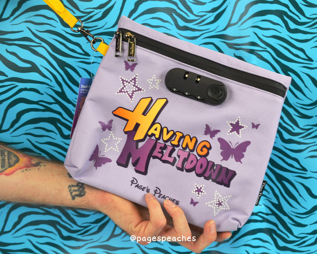 Having Meltdown Lockable Pouch (Case Pack x3)