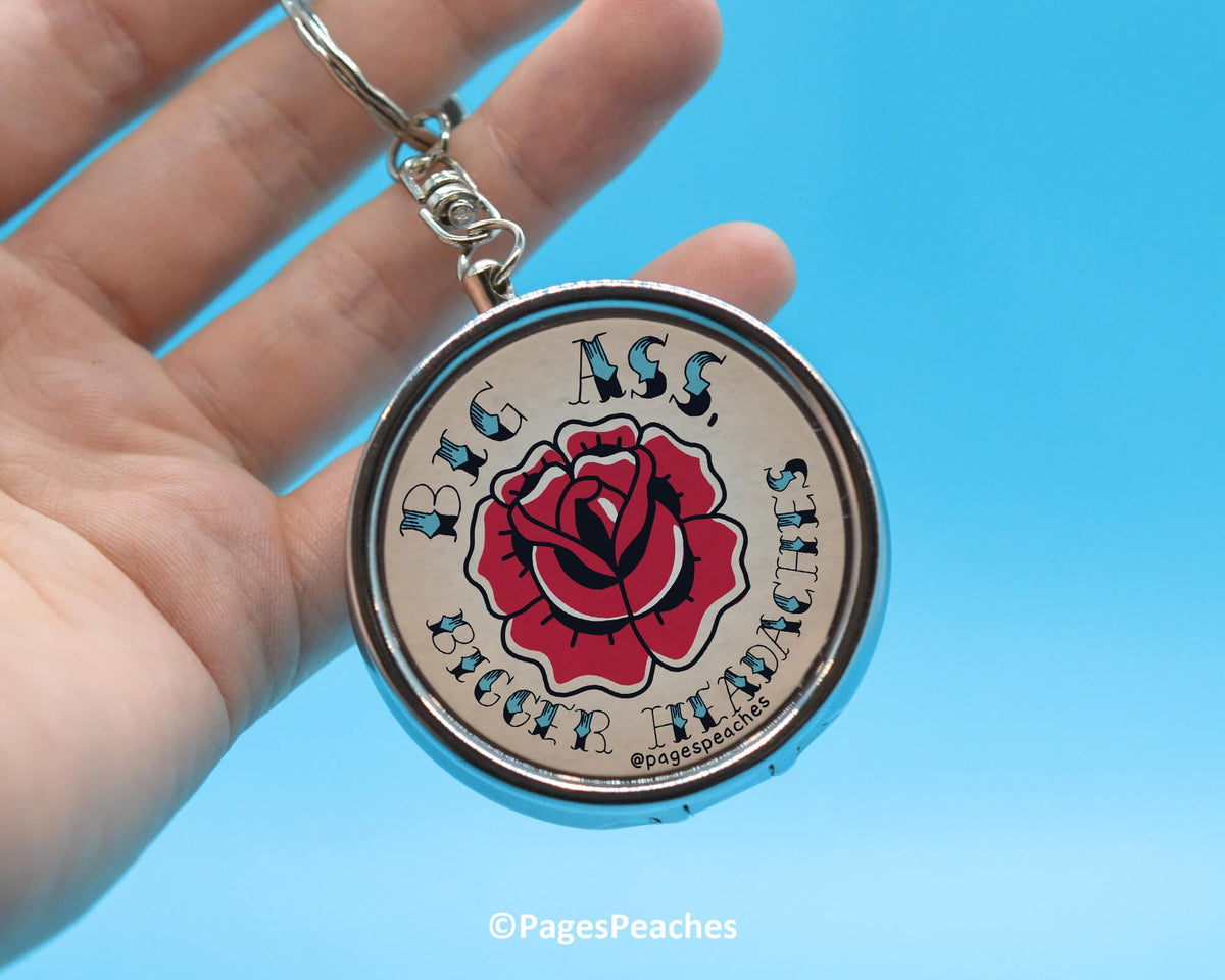 Big Ass, Bigger Headaches Pill Case (Case Pack x4)