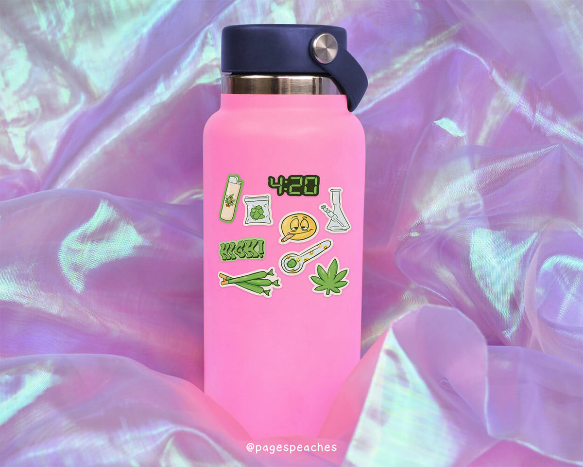 Bag of 420 Mini Stickers (Case Pack x6)