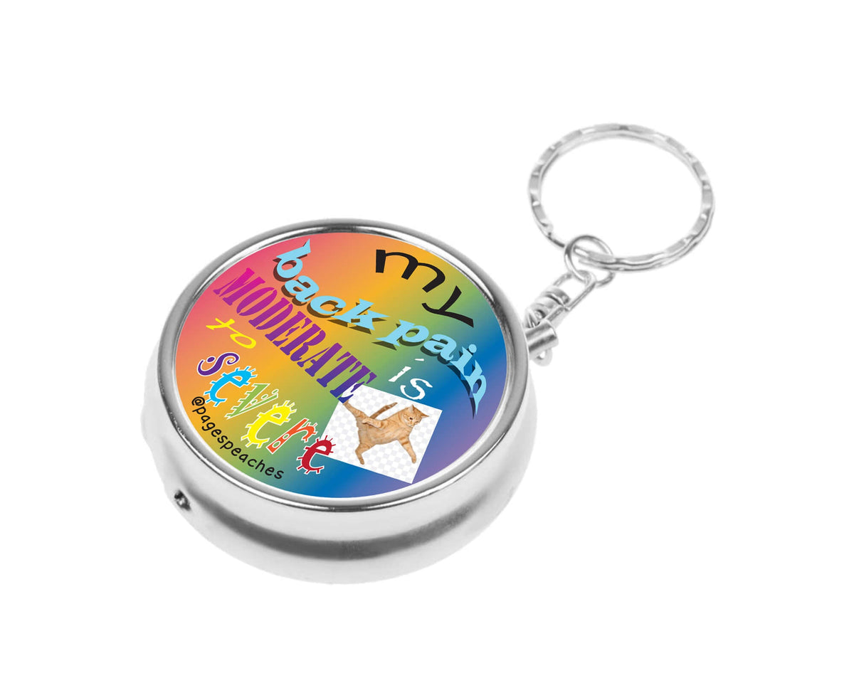 Back Pain Pill Case (Case Pack x4)