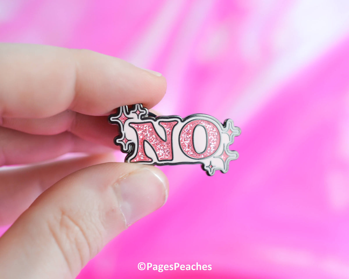 No Enamel Pin (Case Pack x4)