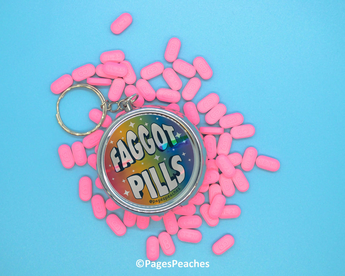 Faggot Pills Case (Case Pack x4)