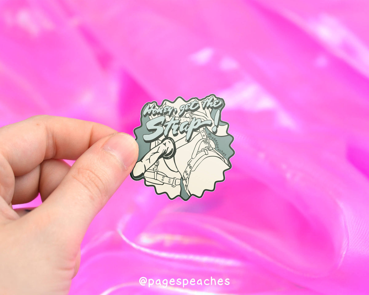 Large Strap Sticker