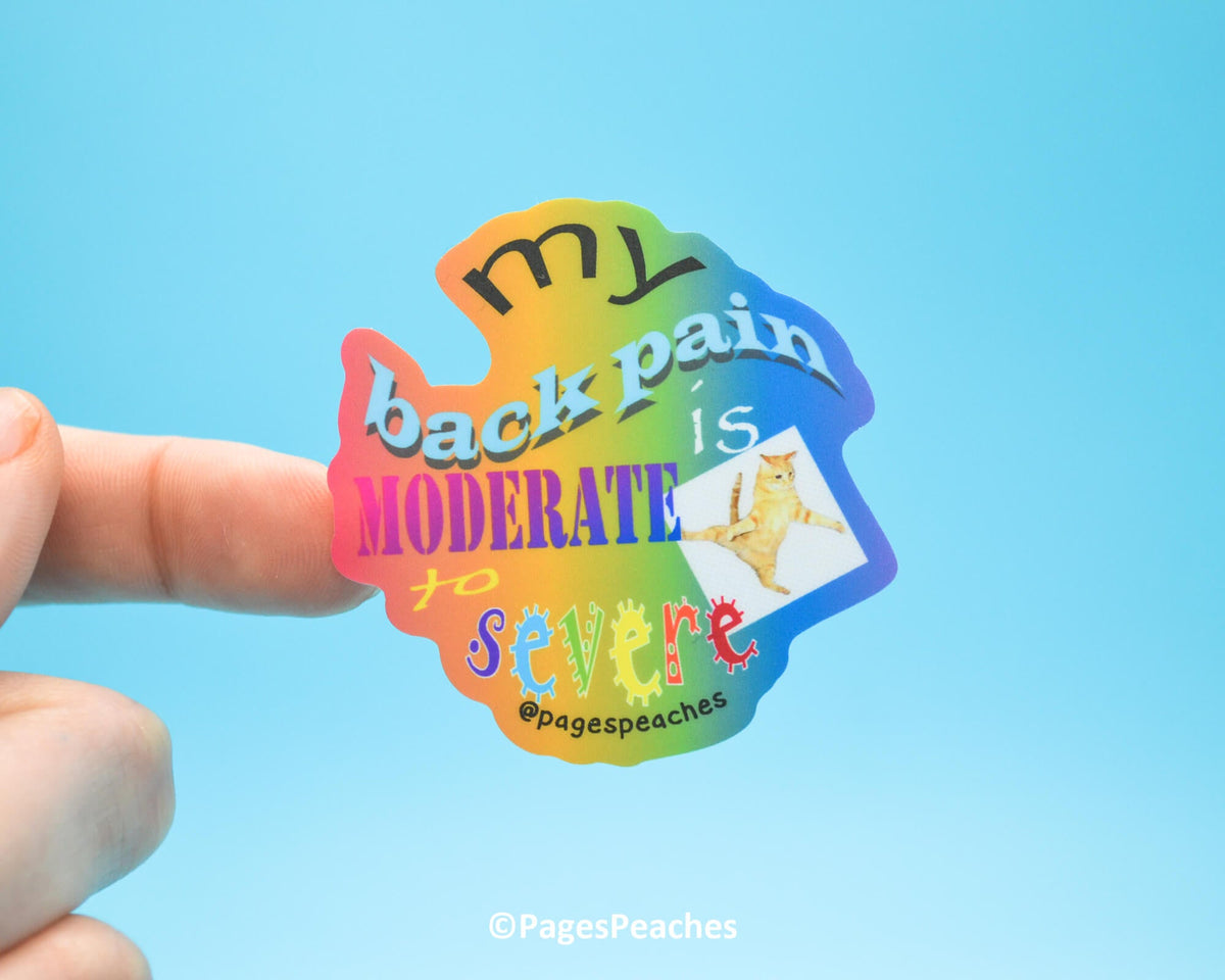 Back Pain Sticker (Case Pack x6)