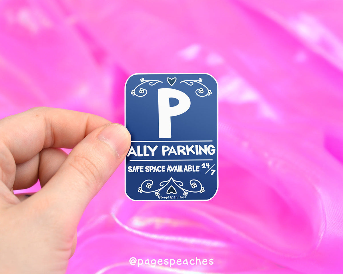 Ally Parking Sticker (Case Pack x6)
