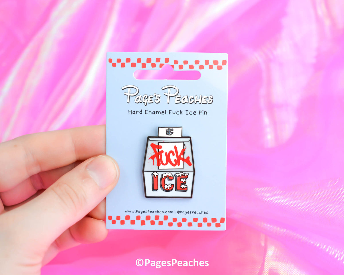 Fuck Ice  Enamel Pin (Case Pack x4)