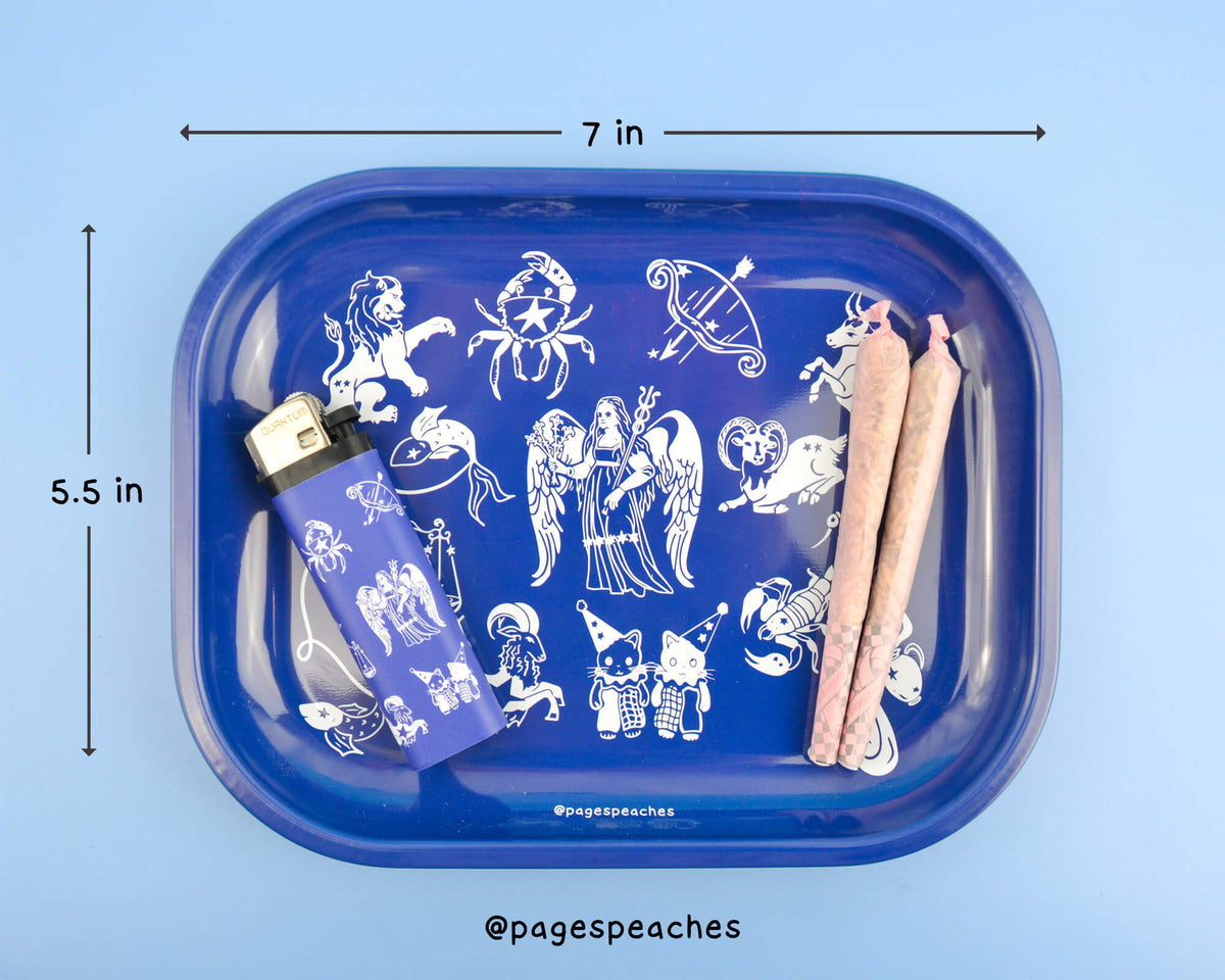 Cute mini tray for rolling, organizing, or gifting