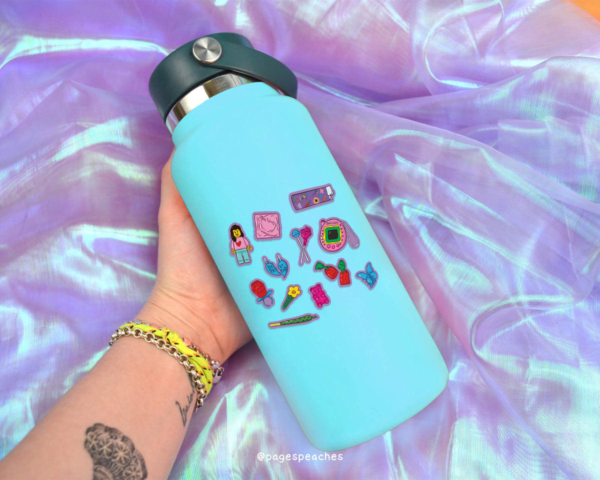 Bag of Trinkets Mini Stickers (Case Pack x6)