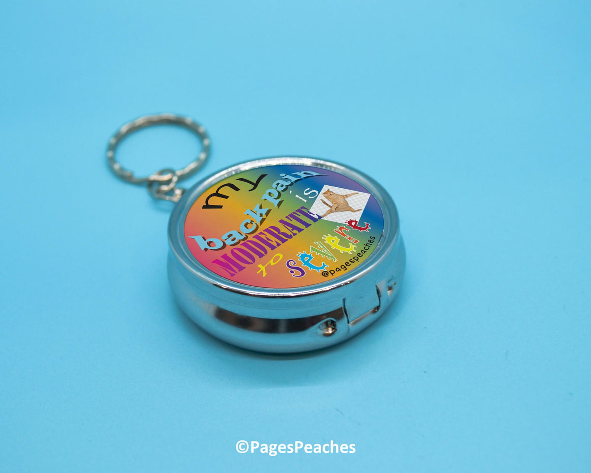 Back Pain Pill Case (Case Pack x4)